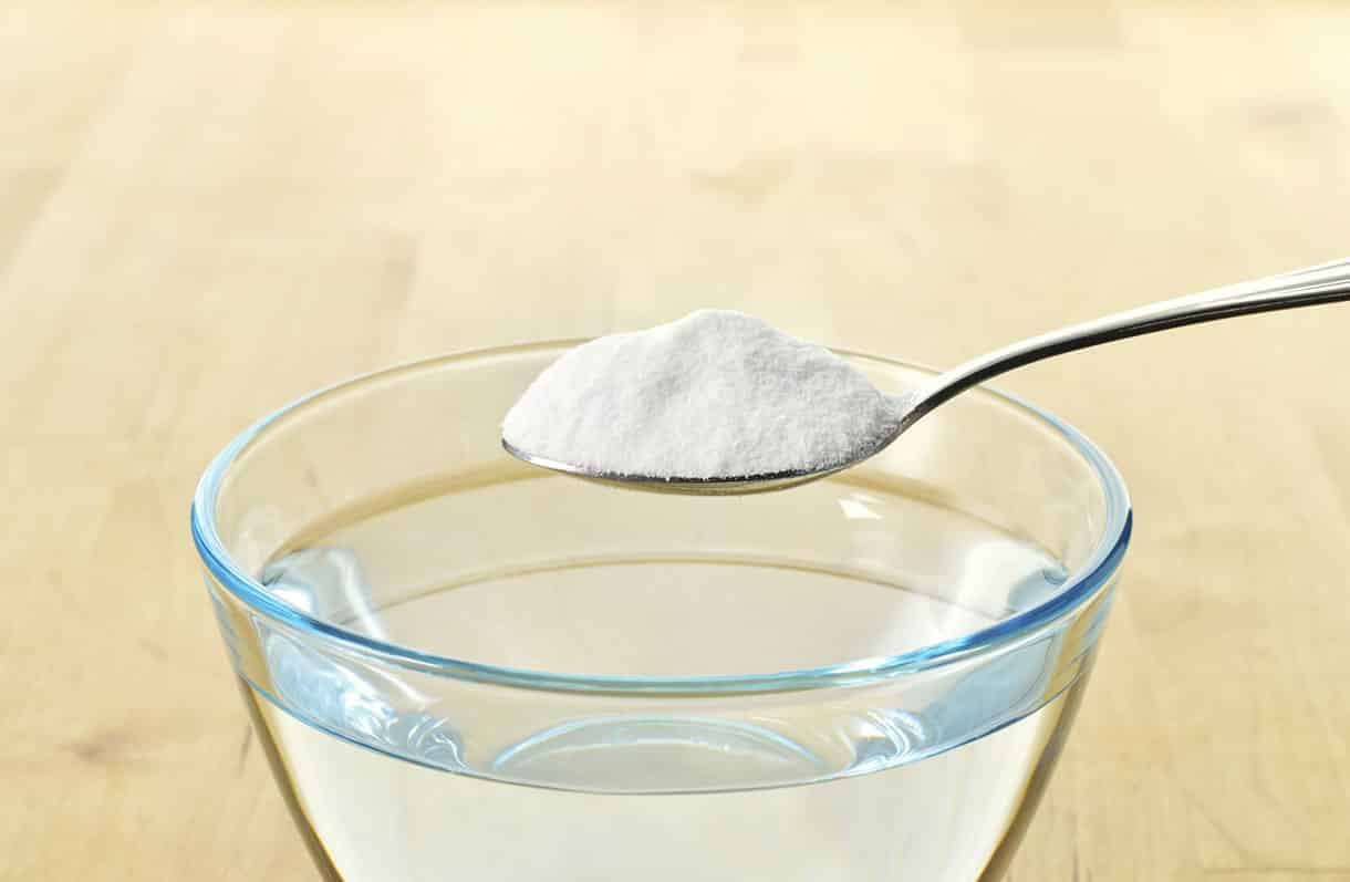 Bicarbonato de sodio para el reflujo